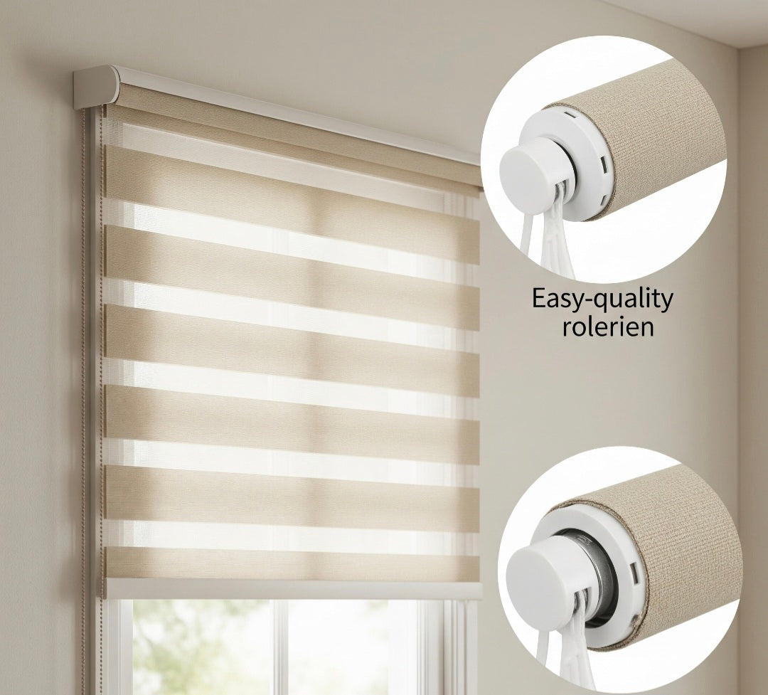 Premium Light Filtering Roller Blinds – Modern & Easy Install