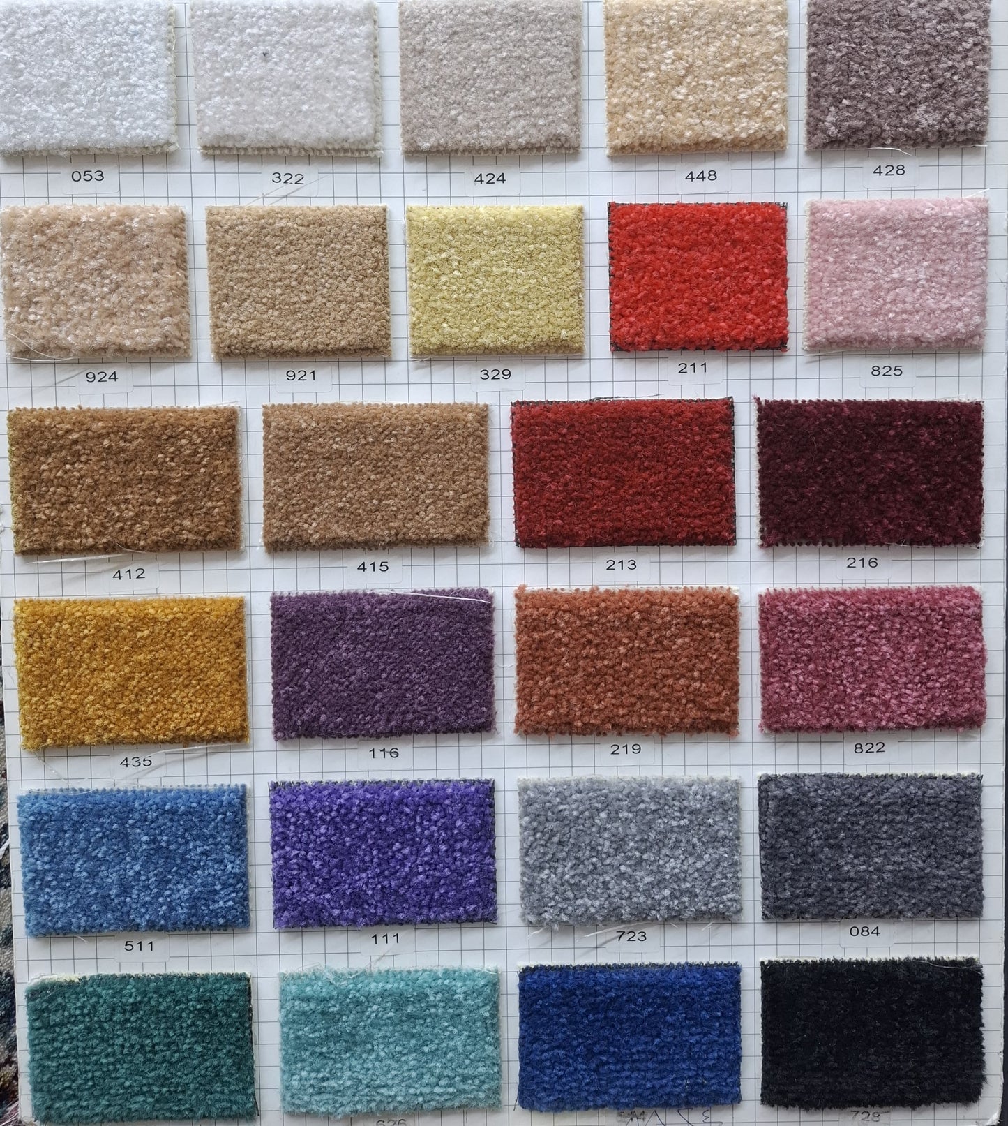 Durable Loop Pile Wall-to-Wall Carpet - Versatile & Colorful Collection