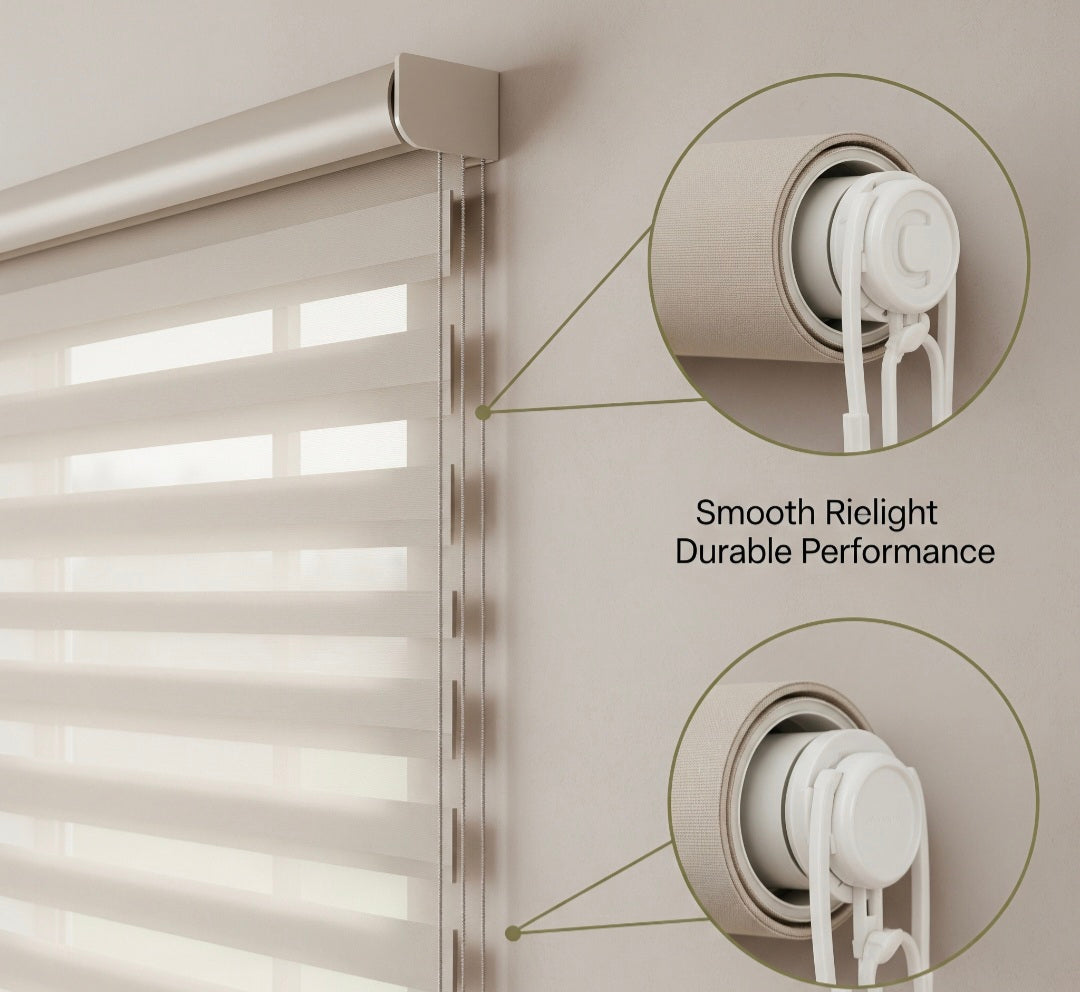 Premium Light Filtering Roller Blinds – Modern & Easy Install